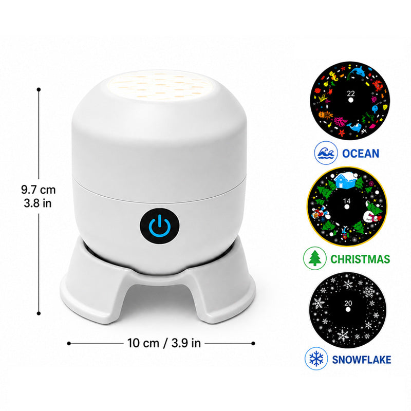 ๐ Dynamic Rotating LED Projector Light