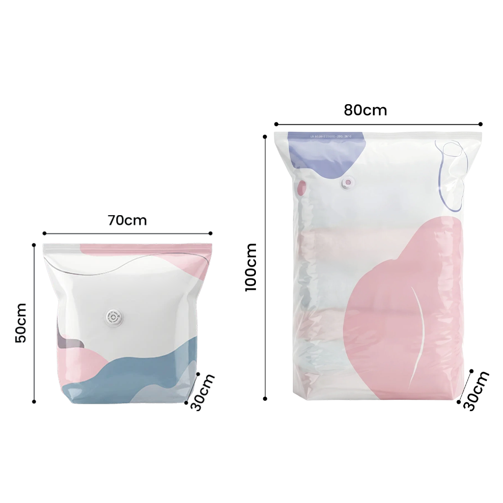 No-Pump 3D Vacuum Storage Bags PRO