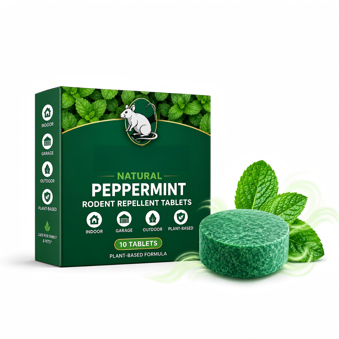 🔥 Bye Mice! |Natural Peppermint Rodent Repellent Tablets
