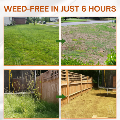 ✨ From Weed Jungle to Perfect Lawn! | ⏱️ Watch Weeds Wither in 6 Hours!  | 2-in-1 Max Power Herbicide (100% Glyphosate-Free)