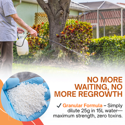 ✨ From Weed Jungle to Perfect Lawn! | ⏱️ Watch Weeds Wither in 6 Hours!  | 2-in-1 Max Power Herbicide (100% Glyphosate-Free)
