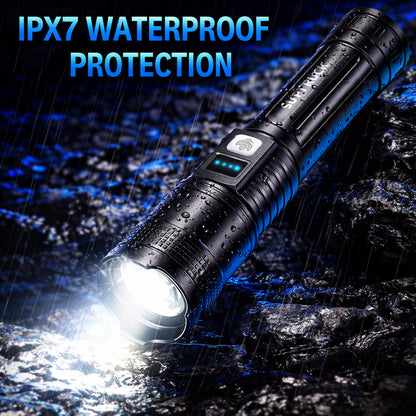 BIGGEST DEAL 70% OFF +🎁Version 2026 Super Bright Ultimate Survival Flashlight|2M+ Sold Worldwide ️🏆80X Brighter Beam|120-Hour Battery |Advanced COB LEDs