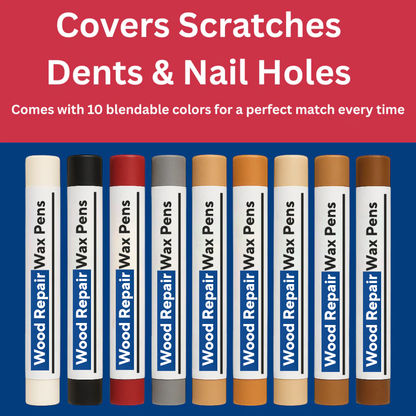 Wood Repair Wax Pens