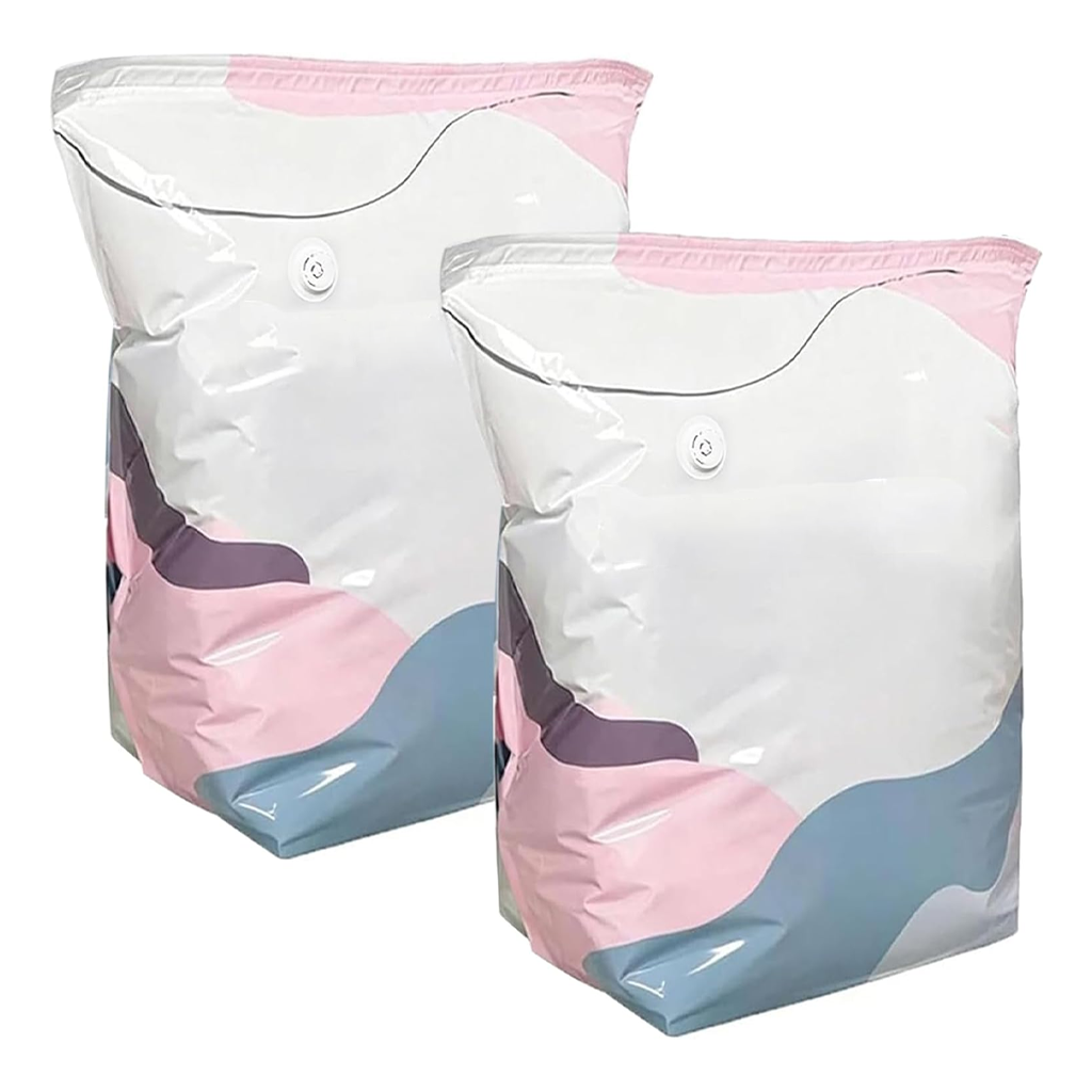 No-Pump 3D Vacuum Storage Bags