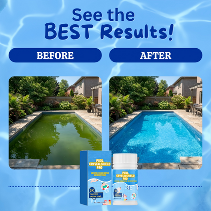 🌟 Official Store | ✨ 24H Crystal Clear |Pool CrystalShield Pro