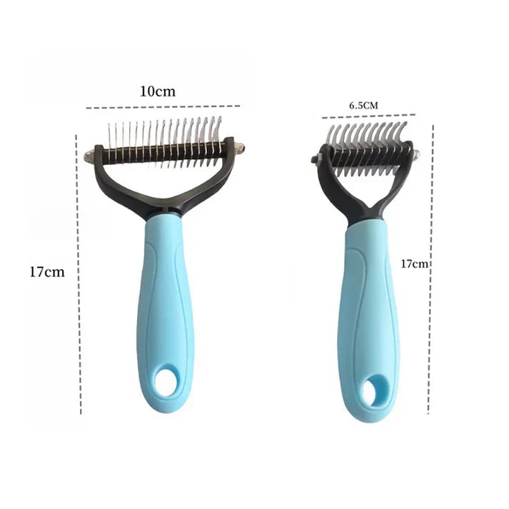 Dual-Sided Pet Grooming Comb for Dogs & Cats PRO